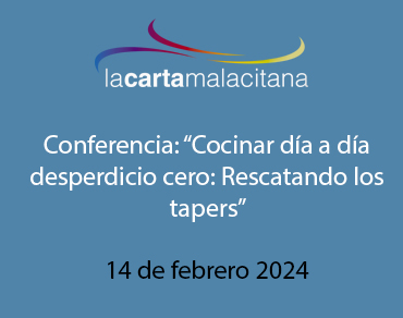 Conferencia: “Cocinar día a día desperdicio cero: Rescatando los tapers”